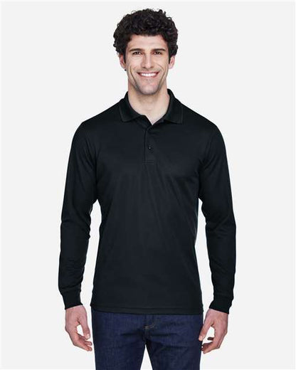 Men's Pinnacle Performance Long Sleeve Piqué Polo