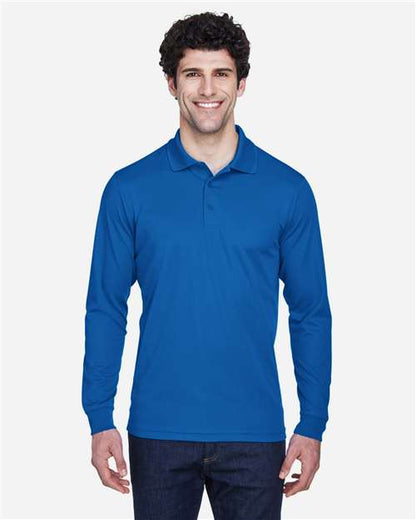 Men's Pinnacle Performance Long Sleeve Piqué Polo