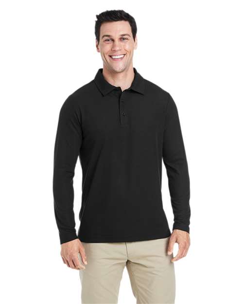 Men's Fusion ChromaSoft™ Long Sleeve Pique Polo
