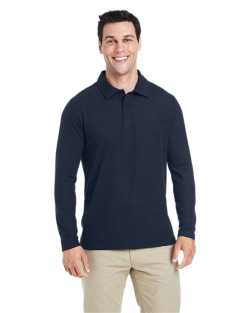 Men's Fusion ChromaSoft™ Long Sleeve Pique Polo