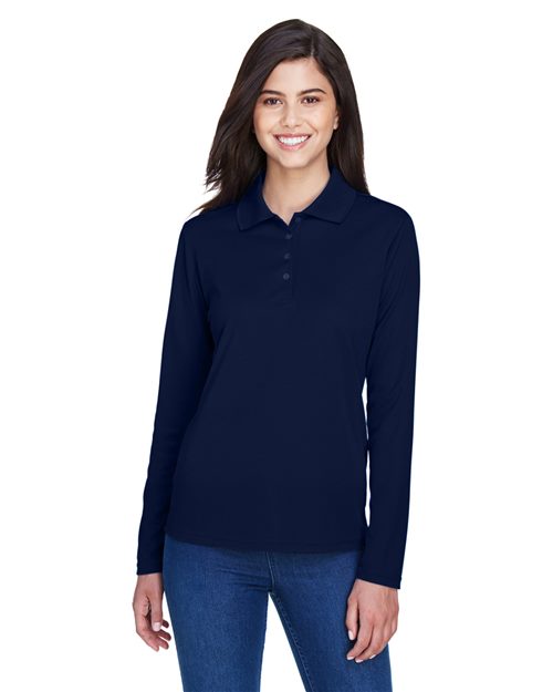 Women's Pinnacle Performance Long Sleeve Piqué Polo