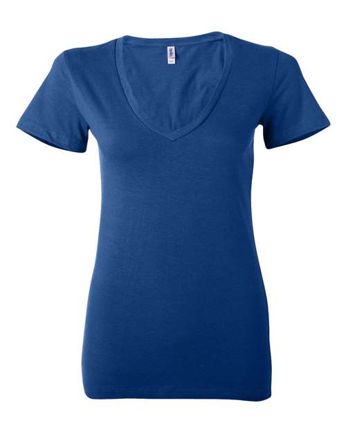 Women’s Jersey Deep V-Neck Tee